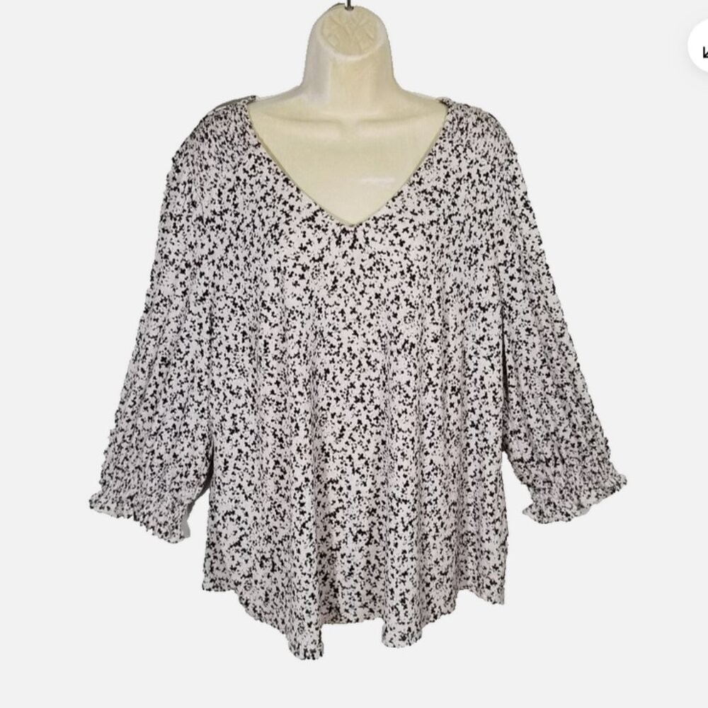 ADRIANNA PAPELL Blouse Top 6802E1M